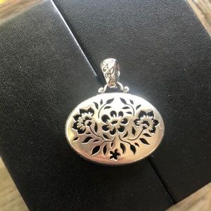 Sterling Silver custom made Filigree pendant